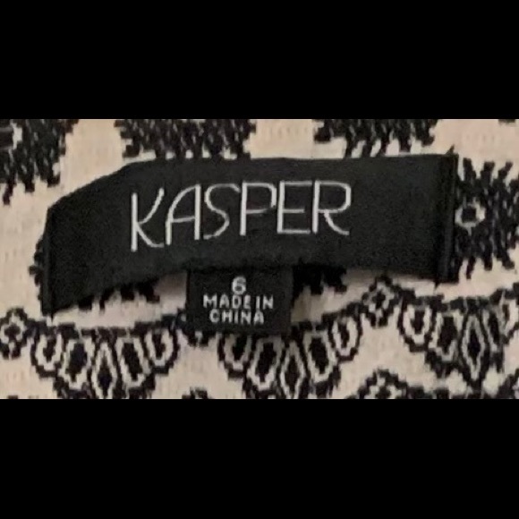 Black and white Kasper skirt suit - Picture 3 of 3